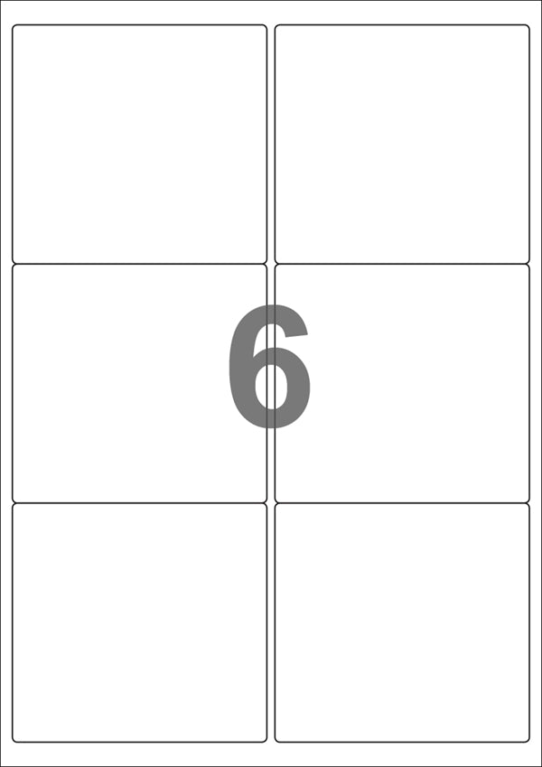 Baglabels (vælg varianter) - 6 stk per side