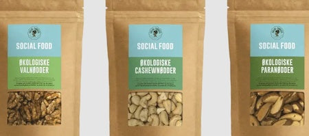 Frontklistermærker til nødder